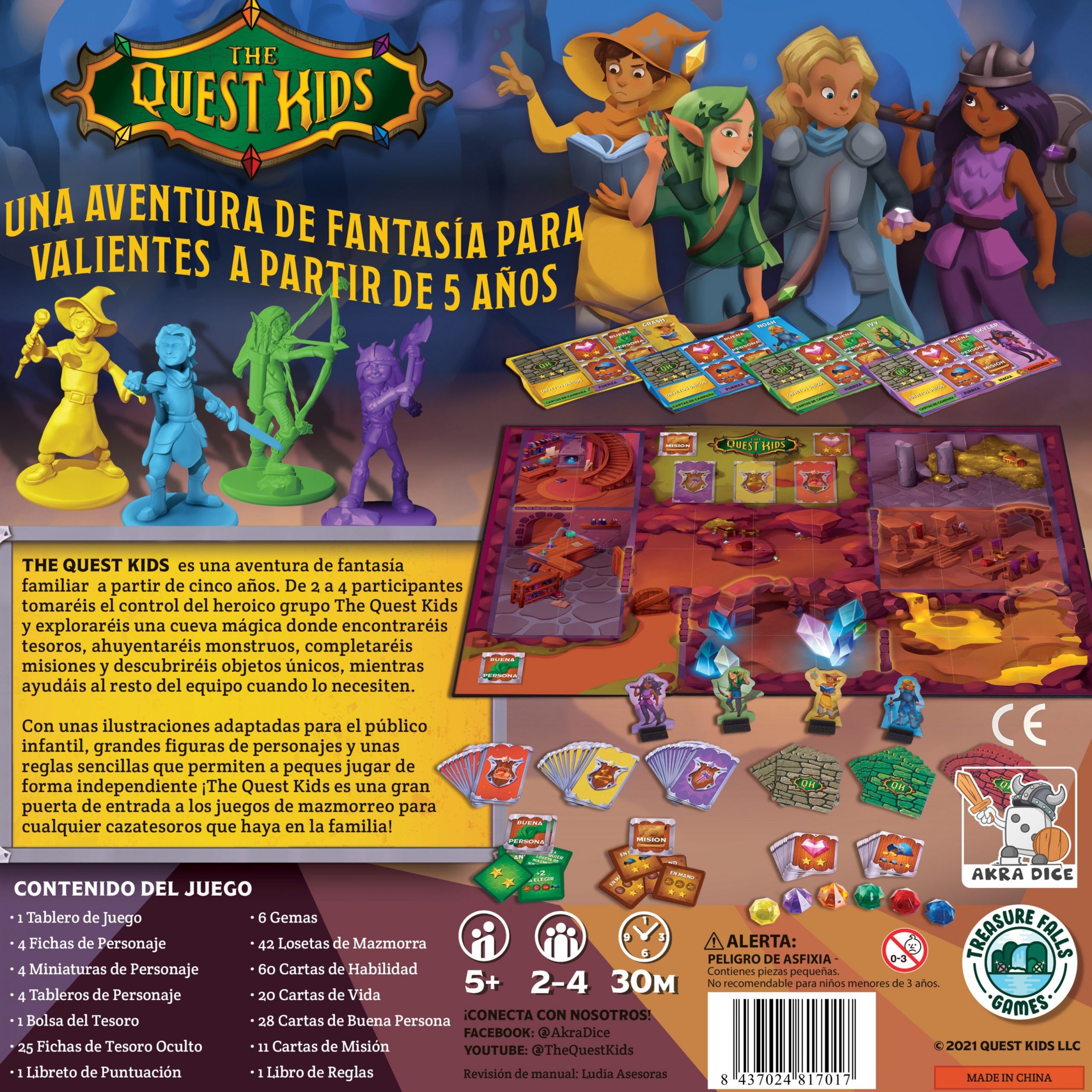 The Quest Kids Trasera